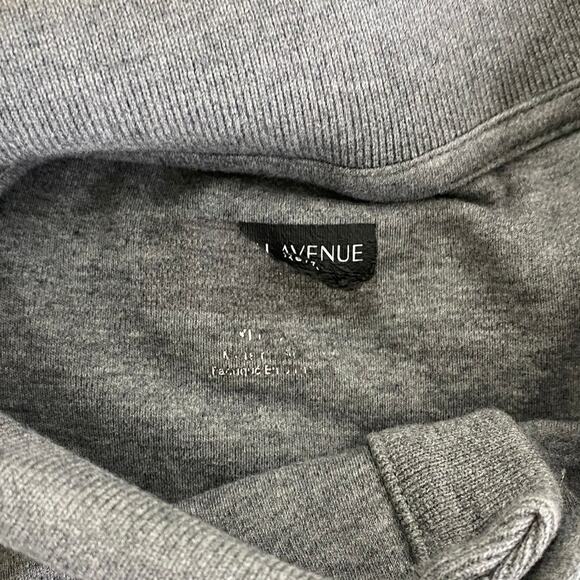 Saks Fifth Avenue Polo Shirt Gray Short Sleeve with Pocket - Picture 3 of 6